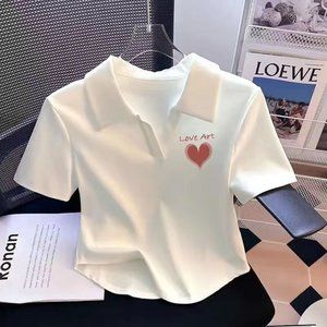 women's white T-shirt